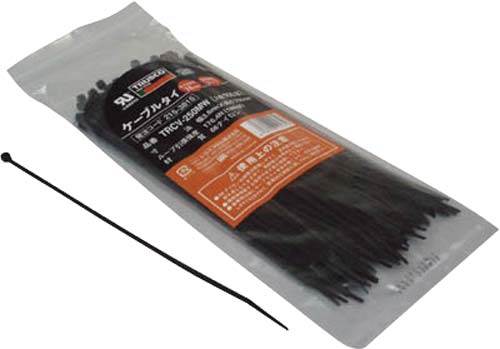 ケーブルタイ幅３．６×２０３　最大結束φ５５耐候性画像