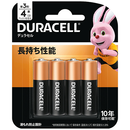ｱﾙｶﾘ乾電池 単3形 1ﾊﾟｯｸ(4本)画像