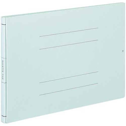 ガバットファイル（活用タイプ・紙製）Ａ４横青　５冊画像