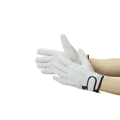 豚革裏地付ﾏｼﾞｯｸ止手袋 LLｻｲｽﾞ 1双画像