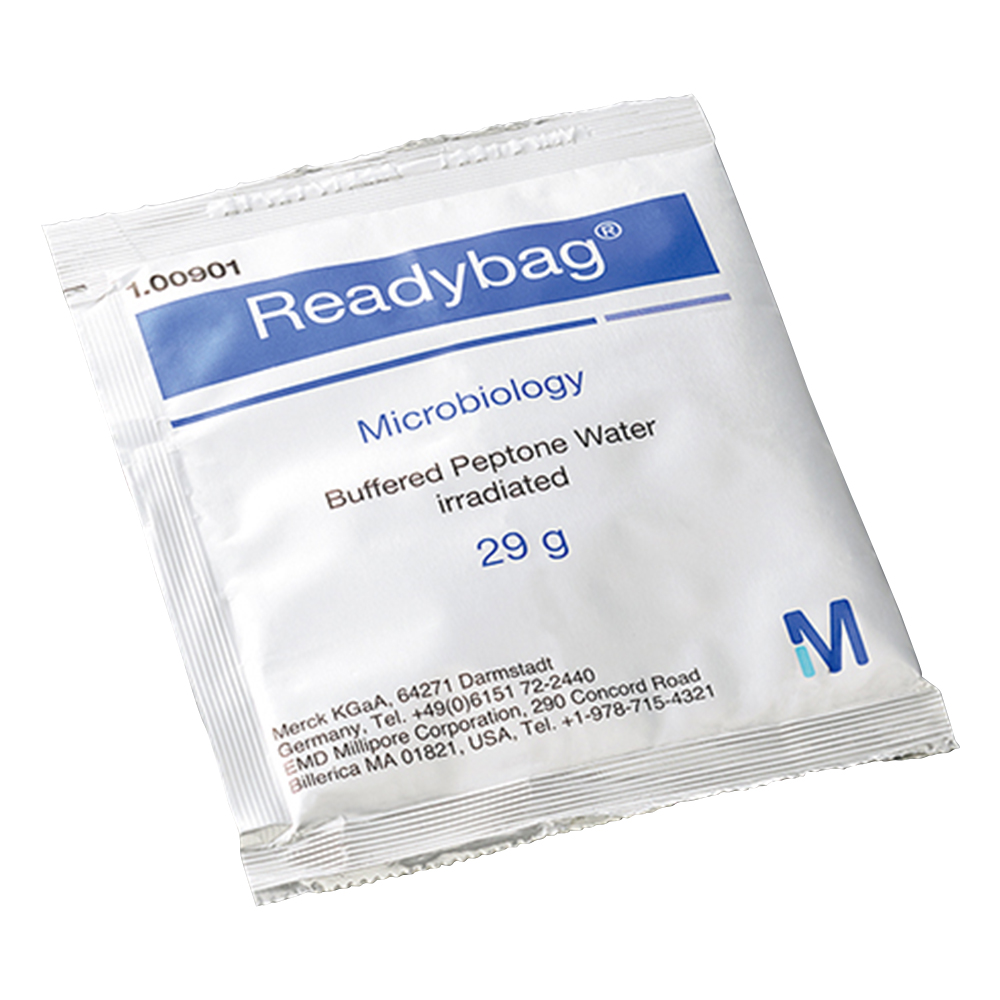 Readybag（R）顆粒培地 緩衝ペプトン水 1箱（60包入）画像