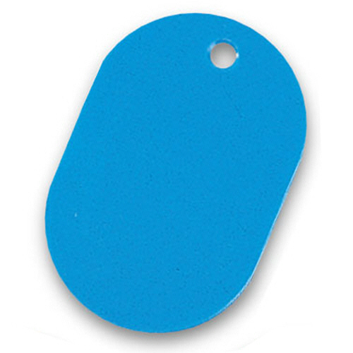 番号札 無地 大 青 1ｾｯﾄ(50個:5個×10ﾊﾟｯｸ)画像