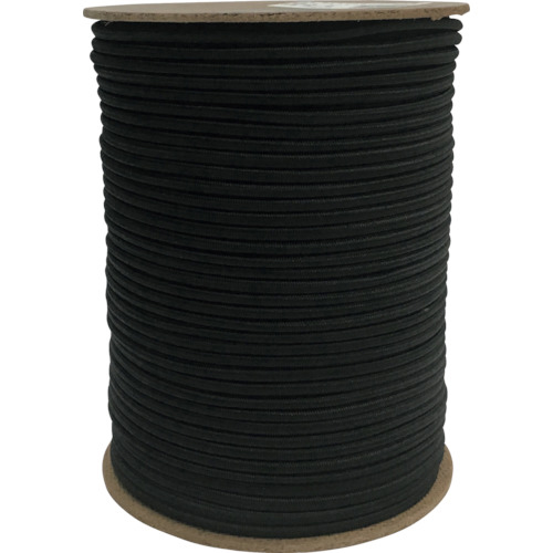 ｺﾞﾑ ﾀｲﾄｺﾞﾑﾛｰﾌﾟﾎﾞﾋﾞﾝ巻 4.5φ×100m ﾌﾞﾗｯｸ 1巻画像