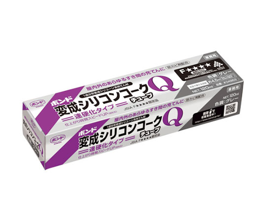 変成シリコンコークQチューブ グレー 120ml画像