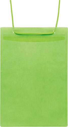 イベント吊下げ名札　ハガキ用　緑　５０枚画像