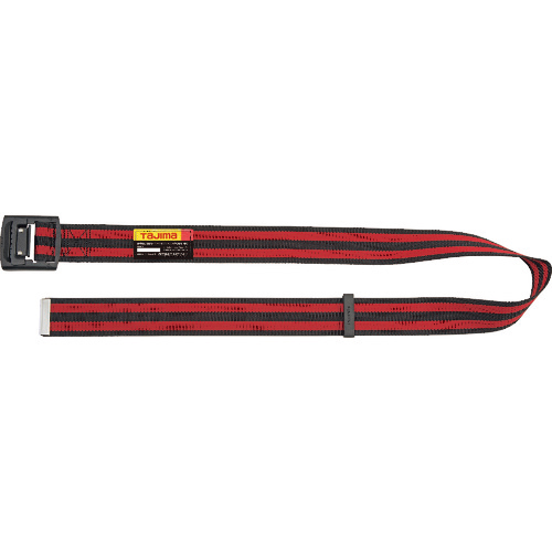 胴ﾍﾞﾙﾄ ｱﾙﾐﾜﾝﾌｨﾝｶﾞｰ黒ﾊﾞｯｸﾙﾎﾞｰﾀﾞｰ柄 ﾎﾞｰﾀﾞｰ赤 Lｻｲｽﾞ 1冊画像