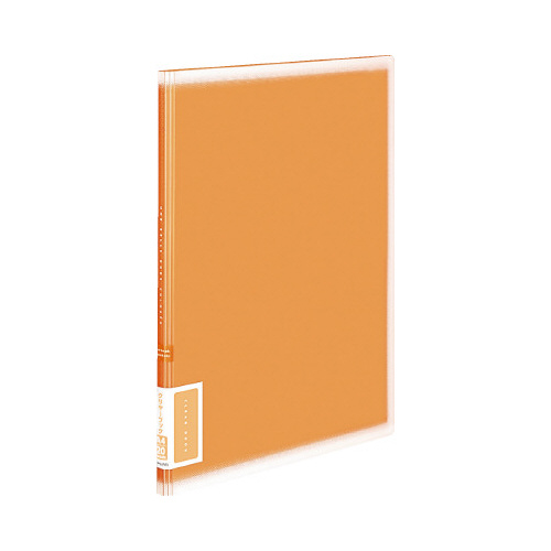 クリヤーブック＜コロレー＞Ａ４縦　２０枚　橙Ｘ３画像