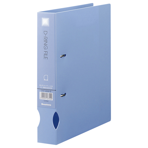 Dﾘﾝｸﾞﾌｧｲﾙ B5ﾀﾃ 300枚収容 背幅43mm ﾌﾞﾙｰ 1冊画像