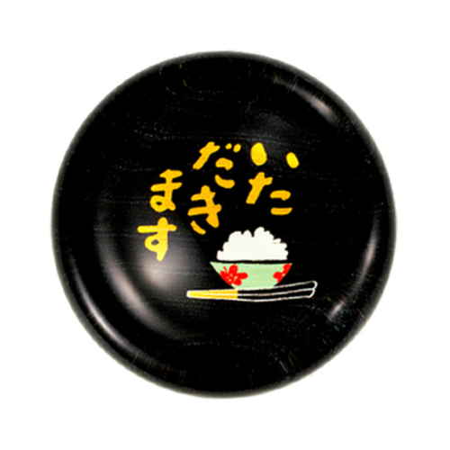 アクリル箸置き いただきます画像