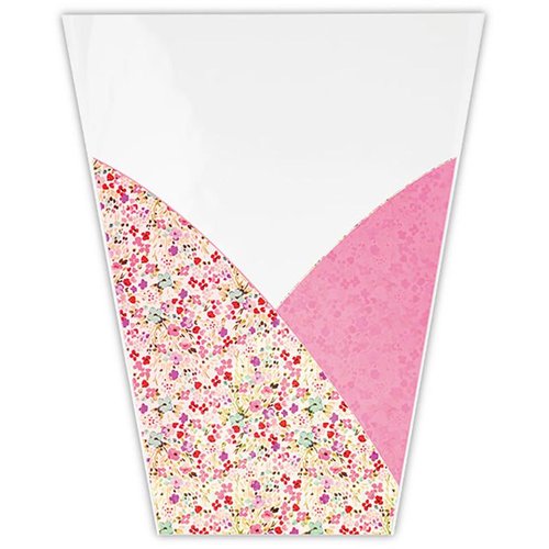 ラッピング用品 RFP-BOP2 ラフィネブーケOPPバッグ-2/ピンク(50枚) ヘッズ画像
