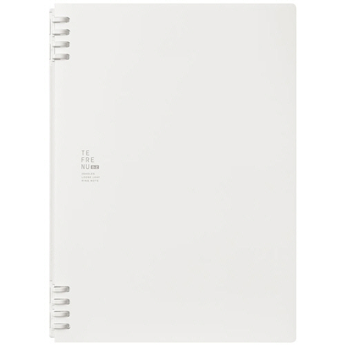 ﾘﾝｸﾞﾉｰﾄ ﾃﾌﾚｰﾇ ﾋﾞｽﾞ B5ﾀﾃ 白 1冊画像