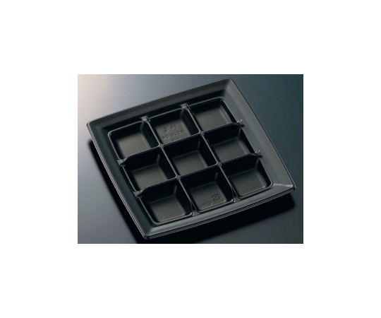 惣菜容器 CT沙楽 KS24-24-A BK 身 400枚画像