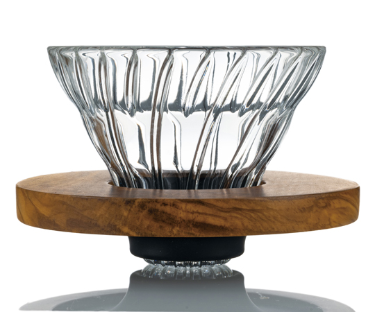 V60透過ドリッパーオリーブウッド画像