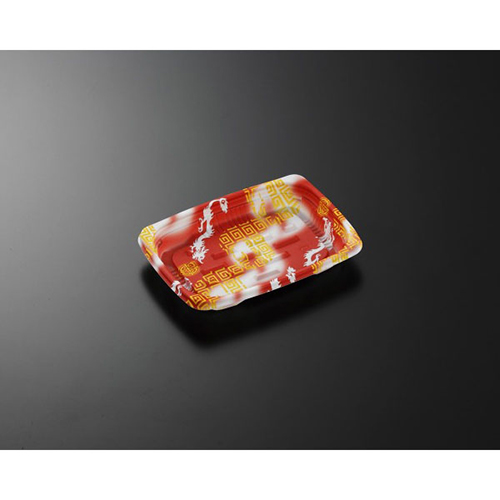 中央化学 軽食容器 CT デリトップ 15-11 炎竜R 本体画像