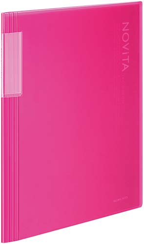 ノビータ　クリアカラー　Ａ４縦　２０Ｐ　桃１０冊画像