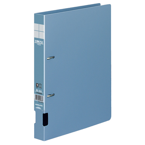 DﾘﾝｸﾞﾌｧｲﾙS型 再生PP表紙 B5ﾀﾃ 2穴 200枚収容 背幅34mm 青 1ｾｯﾄ(20冊)画像