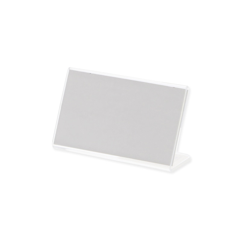 Ｌ－７０　メタクリルＬ型カード立画像