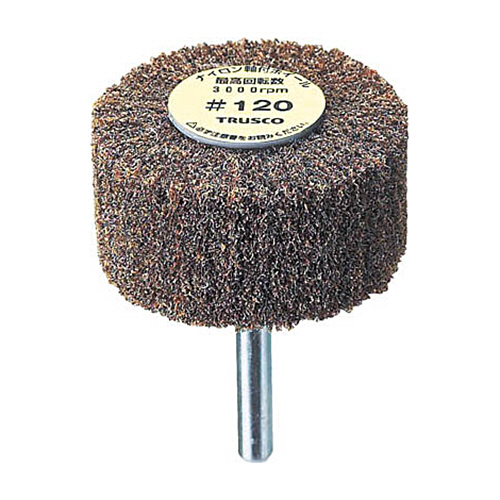 ﾅｲﾛﾝ軸付ﾎｲｰﾙ外径φ50×厚み25×軸6 180# 1箱(5個)画像