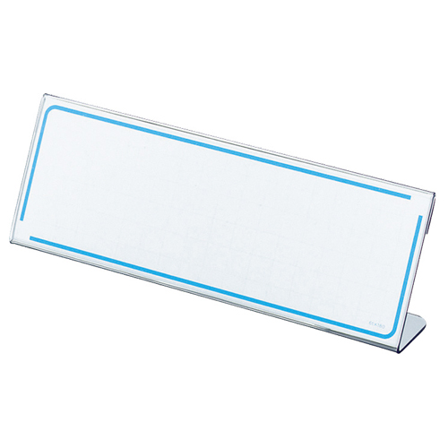 ｶｰﾄﾞ立て L型 61×180mm 1ｾｯﾄ(10個)画像