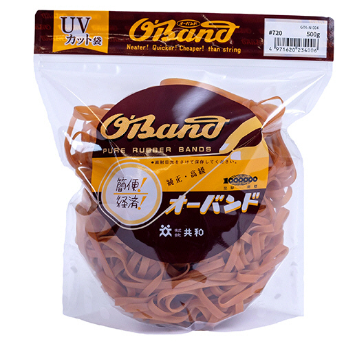 ｵｰﾊﾞﾝﾄﾞ #720 内径178mm 500g入 透明袋 1袋画像