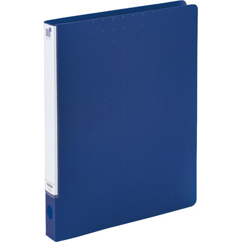 パンチレスファイルワンタッチ　ネイビー画像