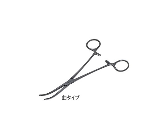 止血鉗子 ロングコッヘル 24cm 曲画像