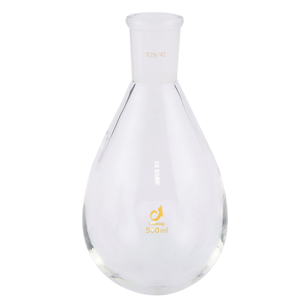 共通摺合茄子型フラスコ　500mL　TS29／42画像