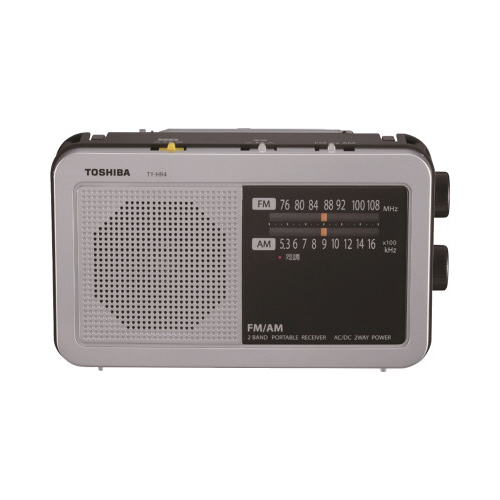 ＬＥＤライト付ホームラジオ　シルバー