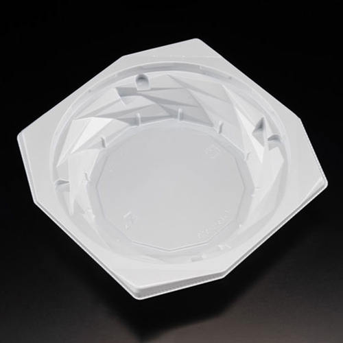 リスパック 透明カップ バイオ キラカク 15-35B 白 本体画像