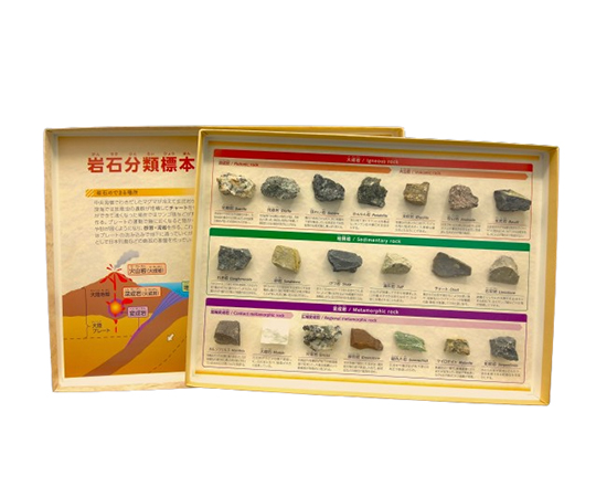 岩石分類標本 20種