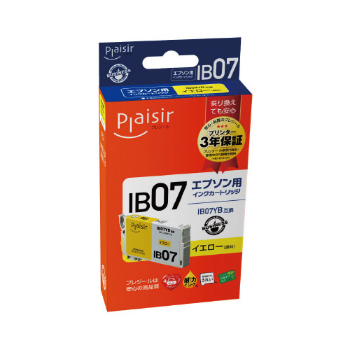 プレジール互換　エプソン　ＩＢ０７ＹＢ画像