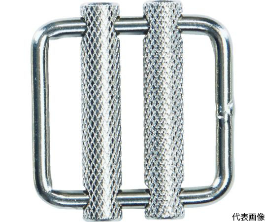 PPベルト専用金具40mm用　ダブルスライドバックル（10個入）画像