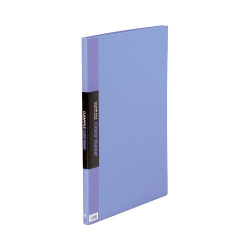 カラーベース固定式　Ａ３縦２０ポケット　青１０冊画像
