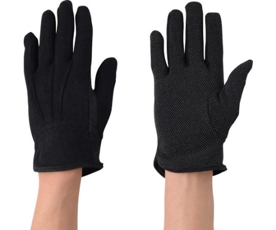 スムス手袋 ターボ 黒 5双組 L画像