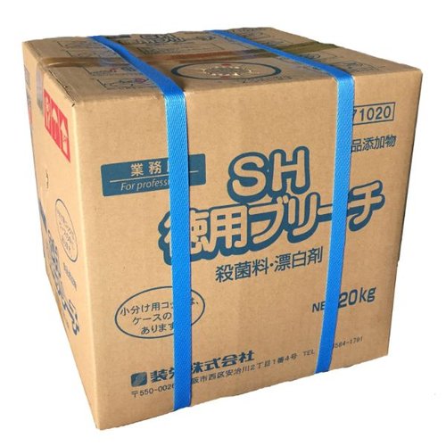 漂白剤 SH徳用ブリーチ 20kg 装栄 [バラ販売]画像