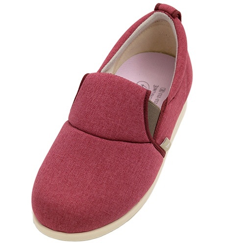 あゆみ　ゆったり簡単スリップオン　5E　ラズベリー　S(21.0-21.5cm)　右足　1個画像
