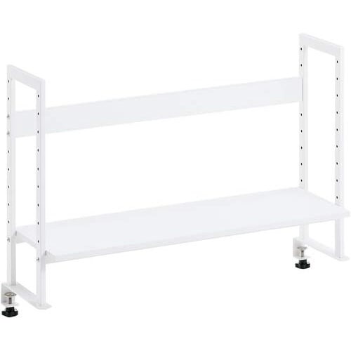 デスク周りデスクラック１段Ｗ８００スノーホワイト画像