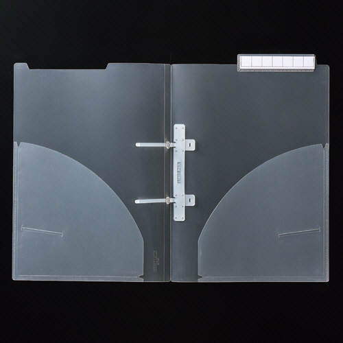 ｶﾙﾃﾌｫﾙﾀﾞｰ(ｱｰﾁ式) A4ﾖｺ 見出し紙付 1箱(50枚)画像