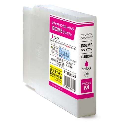 エプソン EPSON IB02MB マゼンタ 互換 リサイクルインクカートリッジ画像