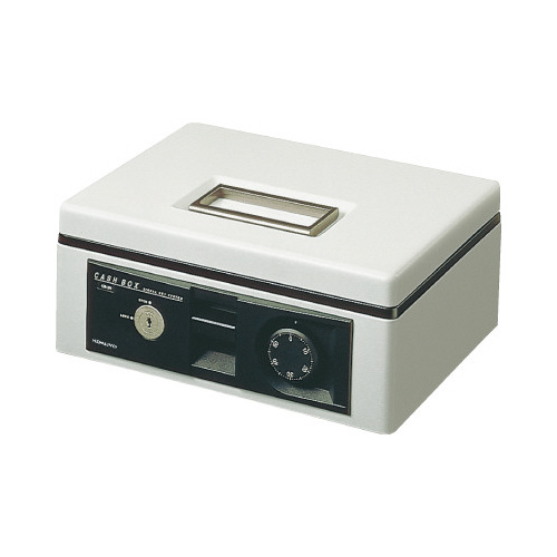 手提金庫　ダイヤル錠付ＣＢ－１３　Ａ５ライトグレー画像