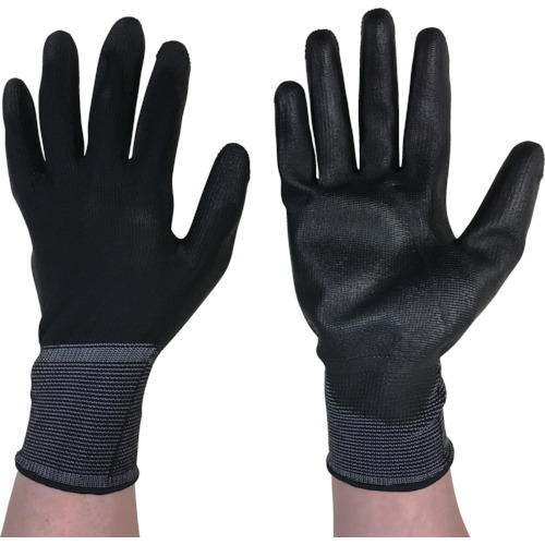 ﾌｨｯﾄｸﾞﾗﾌﾞ黒 L 1ﾊﾟｯｸ(10双)画像