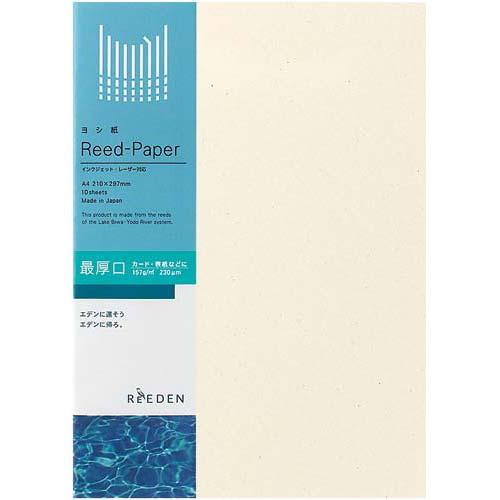 ヨシ紙　Ａ４　最厚口　１冊（１０枚）画像