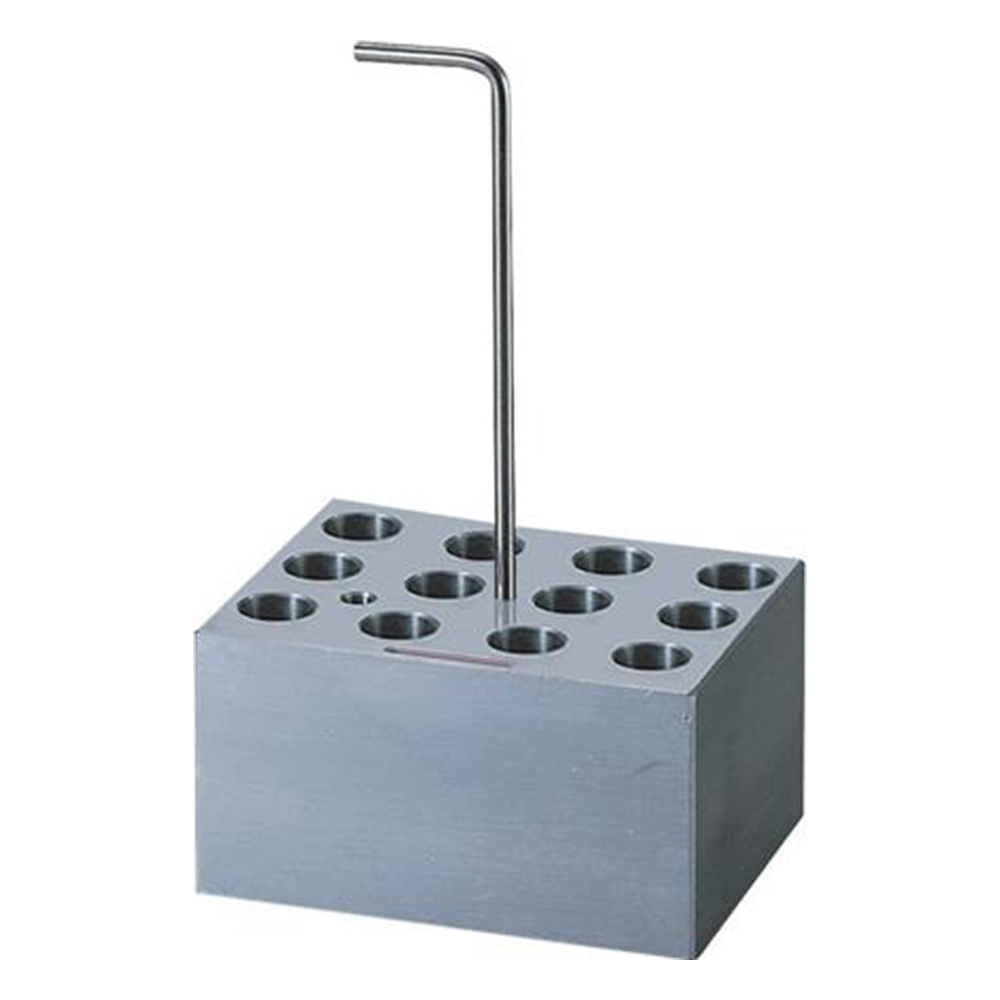 ホットドライバス用アルミブロック　φ13mm試験管　12本用画像