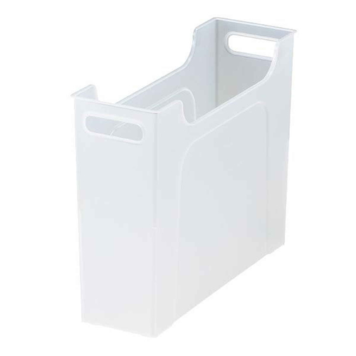 収納ケース 約 幅11×奥行33×高さ27cm ナチュラ ソートボックス S squ＋ クリア画像