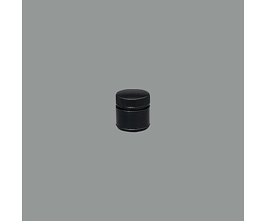 φ 37x 40mm/ 30ml 遮光型広口ポリ容器 透明な容器の広口部分が正面から見える状態