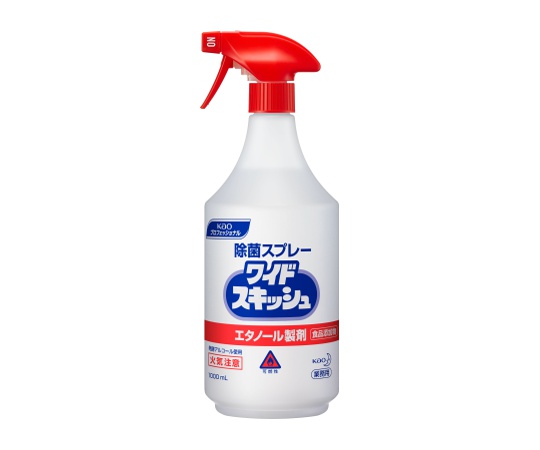 ワイドスキッシュ スプレー付 1000mL 業務用 エタノール製剤 1ケース（6本入）画像