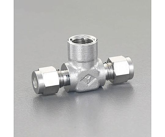 R 3/8"x12mmx12mm ユニオン(T型/ｽﾃﾝﾚｽ製)画像