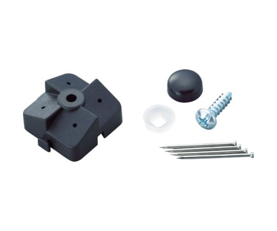 パンチングボード　石膏ボード用　止め具セット　黒　4組入