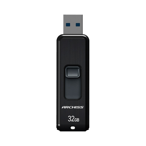 ＵＳＢメモリ　ＵＳＢ３．２　３２ＧＢ　ブラック