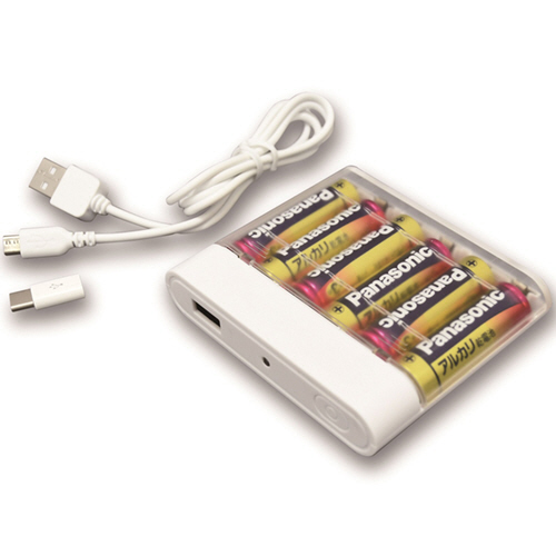 ｽﾏｰﾄﾌｫﾝﾁｬｰｼﾞ Wｺﾈｸﾀ電池交換 1個画像